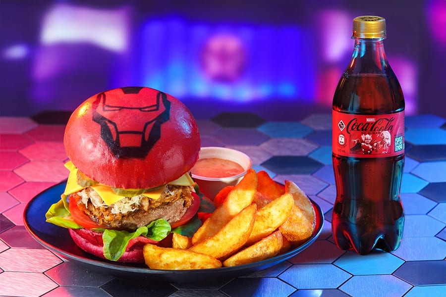 Iron Man Burger Combo