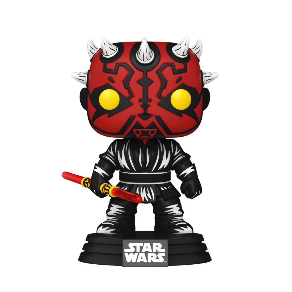 Star Wars The Phantom Menace 25th Anniversary Pop Vinyl bobbleheads
