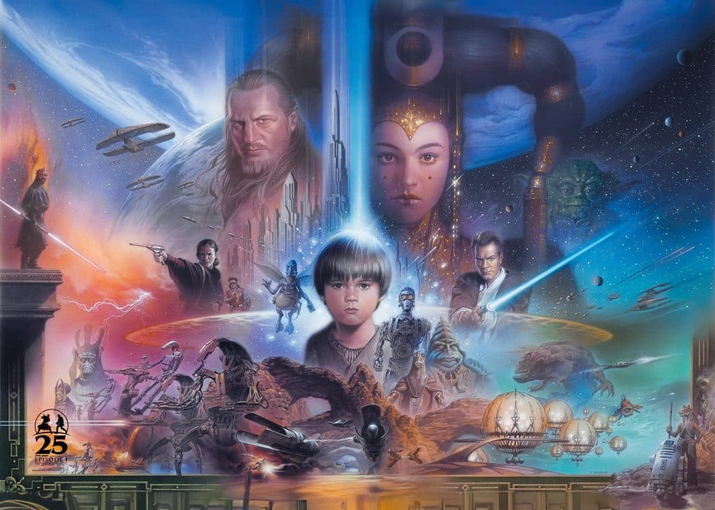 Comic book one shot Star Wars Phantom Menace 25th Anniversary Special 1