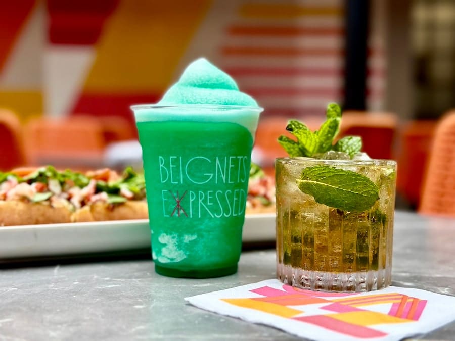Downtown Disney District Mint Julep Drinks Disneyland Resort