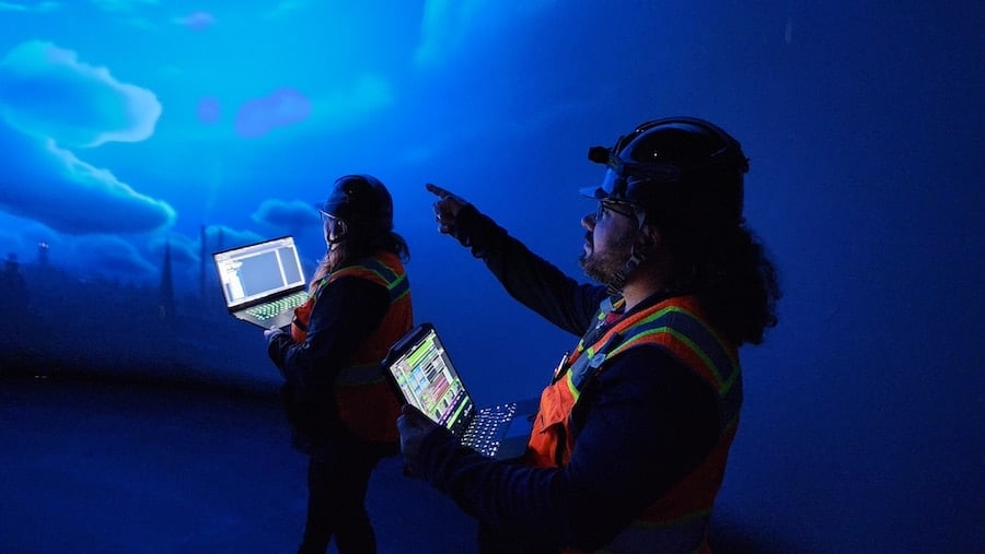 Cast members work on Peter Pans Never Land Adventure Fantasy Springs at Tokyo DisneySea