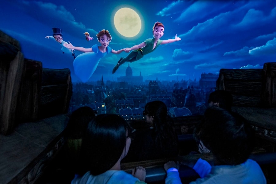 Scene in Peter Pans Never Land Adventure Fantasy Springs at Tokyo DisneySea