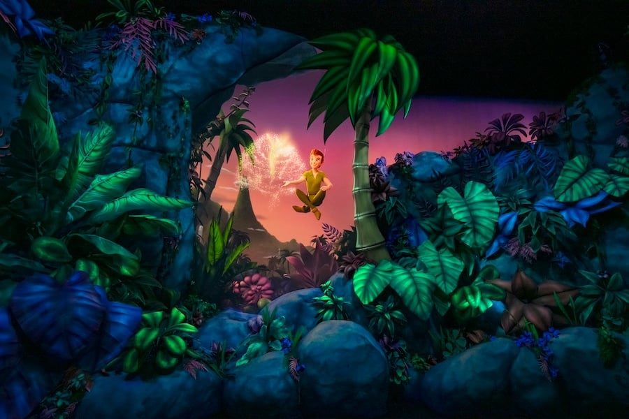 Scene in Peter Pans Never Land Adventure Fantasy Springs at Tokyo DisneySea
