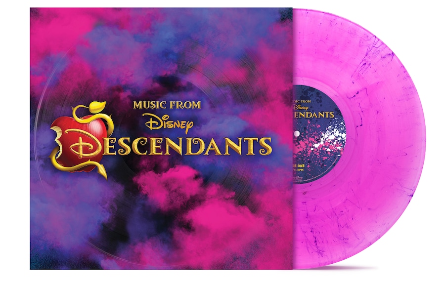 | The Main Street Mouse Vinyl album, “Music From Descendants”