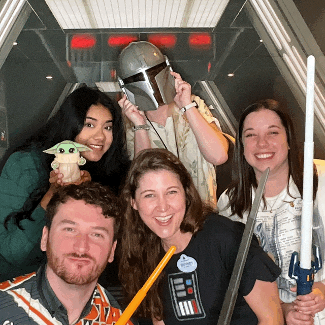 Disney Cast Members Build Excitement for May the 4th with LEGO