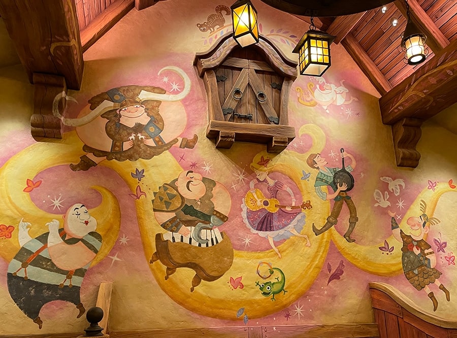 Rapunzel’s Paintings in The Snuggly Duckling