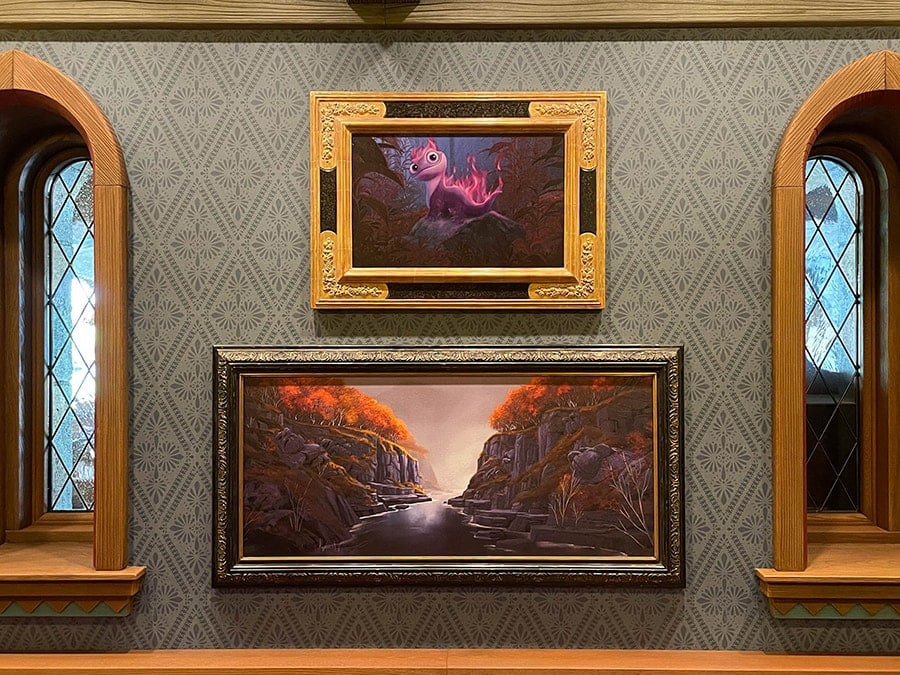 Portraits in Arendelle Castle