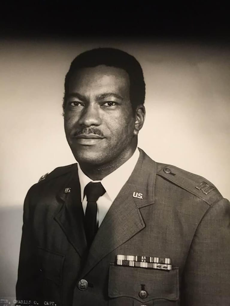 | The Main Street Mouse Charita Carter's father in military uniform