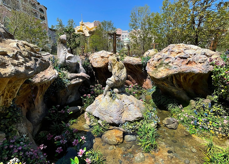 Rock work you can find characters from some of your favorite Walt Disney Animation Studios films
