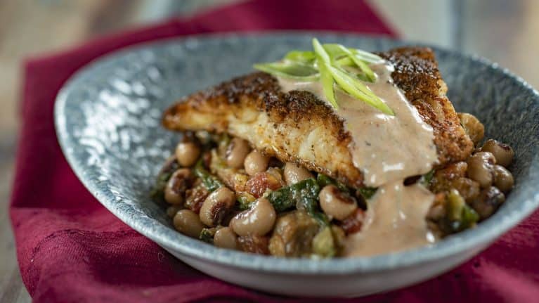 Blackened Catfish Hoppin' John
