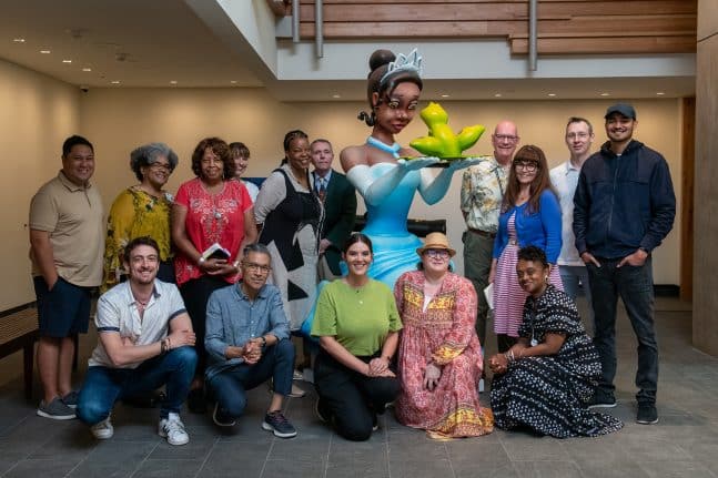 Imagineers pose in a group photo