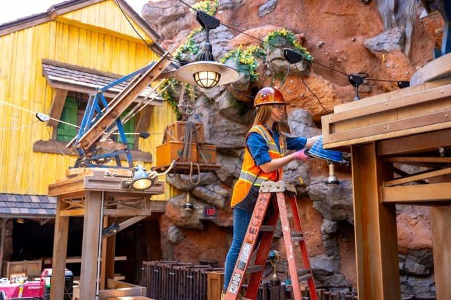 Details in the Tiana's Bayou Adventure queue