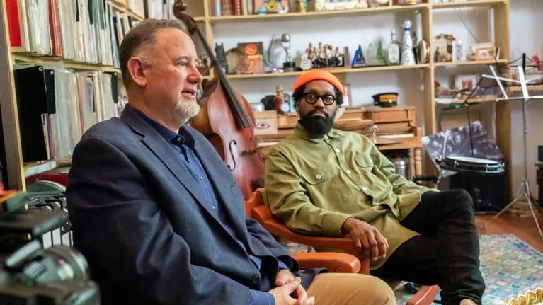 Musician PJ Morton chats with Imagineer and Executive Creative Director of Music John Dennis