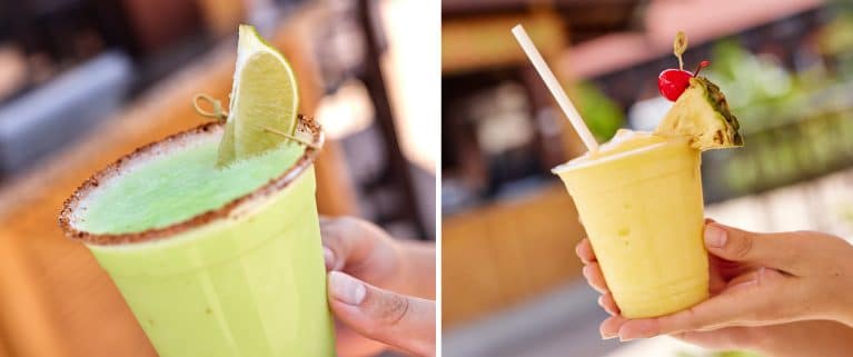 Frozen Margarita with DOLE Whip Lime Frosty Pineapple