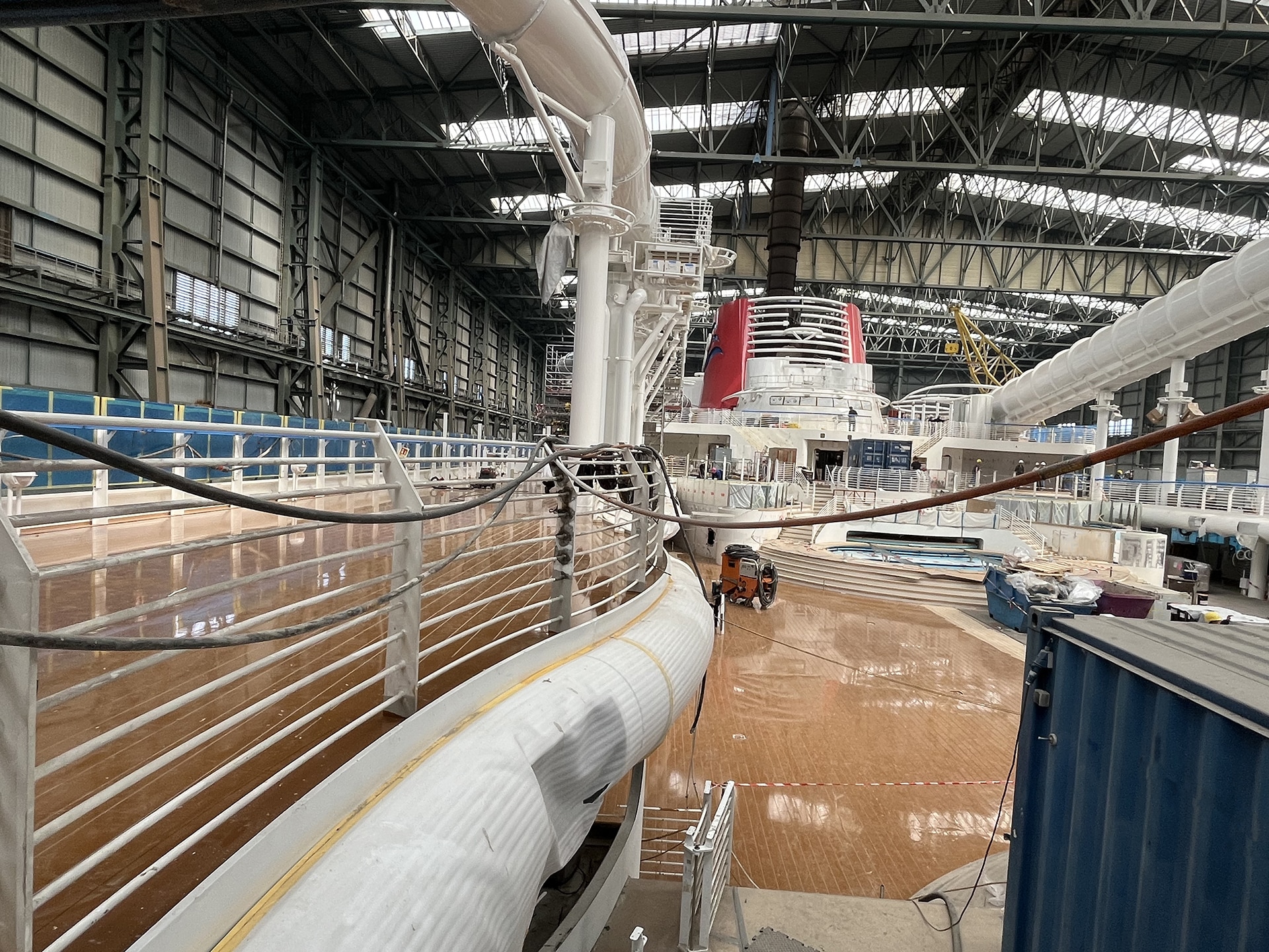 Disney Cruise Line Disney Treasure ship's log updates, Date: July 5 Location: Papenburg, Germany