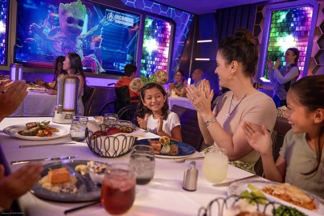 Worlds of Marvel Disney Cruise Lines Marvel themed dining experience