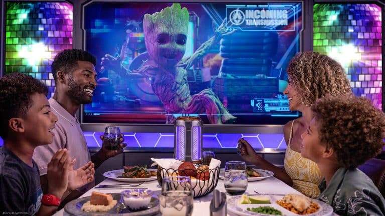 Worlds of Marvel Disney Cruise Lines Marvel themed dining experience