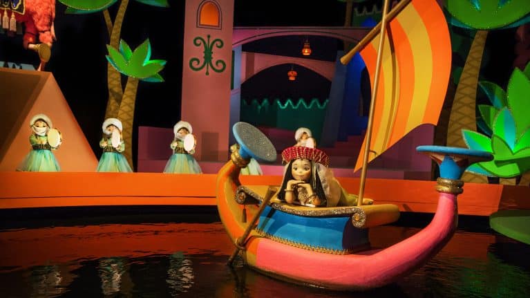 | The Main Street Mouse Dolls Inside it's a small world"