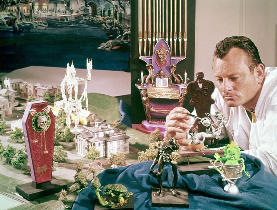 Image of famed Disney Legend Rolly Crump