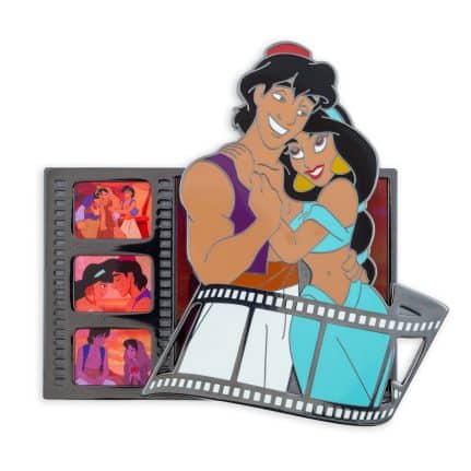 Disney Pins Joy on the Screen Aladdin and Jasmine