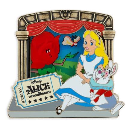 Disney Pins Joy on the Screen Alice in Wonderland