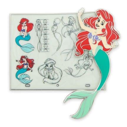 Disney Pins Joy on the Screen Ariel