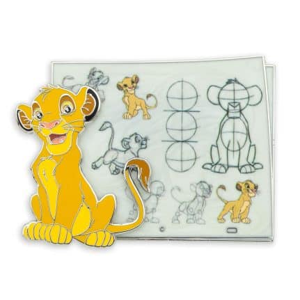 Disney Pins Joy on the Screen Simba