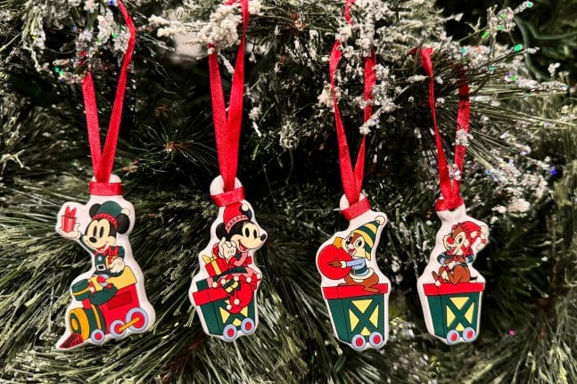 | The Main Street Mouse a Series of Ornaments from Chip and Dale's Ornament Trail