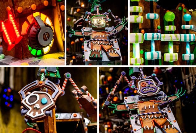 | The Main Street Mouse Behind the Scenes of the Haunted Mansion Holiday Gingerbread House