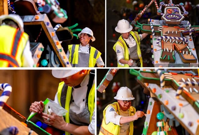 | The Main Street Mouse Behind the Scenes of the Haunted Mansion Holiday Gingerbread House