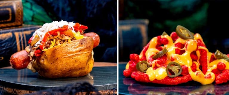 | The Main Street Mouse Philly Potato Dog Embers Con Queso