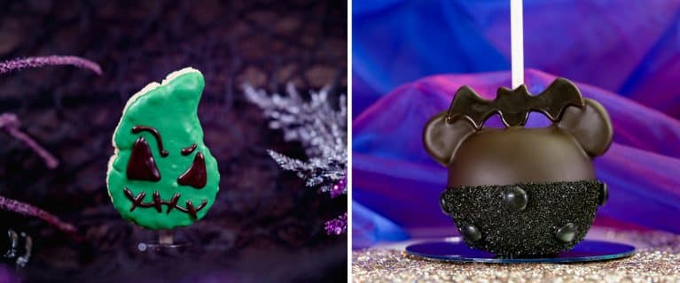 | The Main Street Mouse Oogie Boogie Cereal Treat Black Bat Minnie Caramel Apple