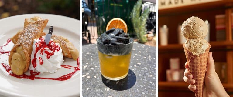 | The Main Street Mouse Blooderscotch Cannoli Muertos Margarita Pumpkin Spiced Waffle Cone