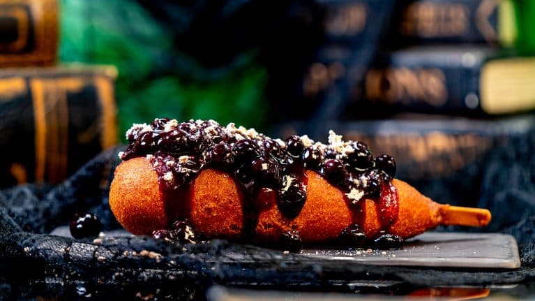 | The Main Street Mouse Blueberry Corn Dog