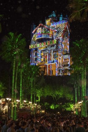 Sunset Seasons Greetings at Disney's Hollywood Studios