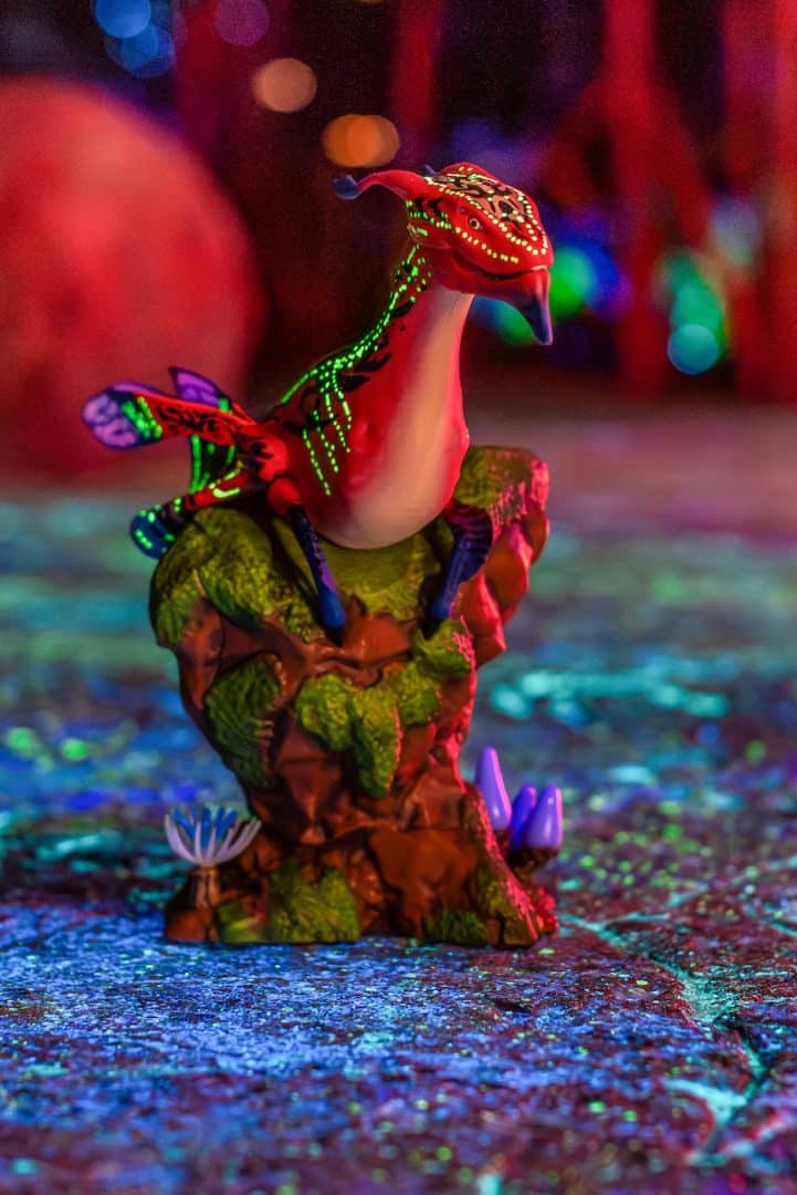 All new interactive shoulder banshee at Pandora The World of Avatar