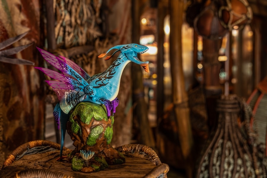 All new interactive shoulder banshee at Pandora The World of Avatar