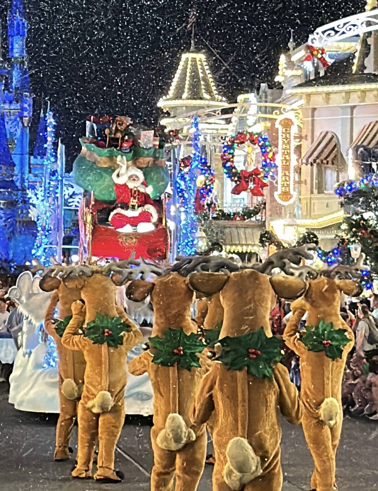 Santa in the Parade