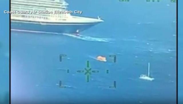 disney cruse ship treasure rescues 4 from catamaran off bermuda 111024