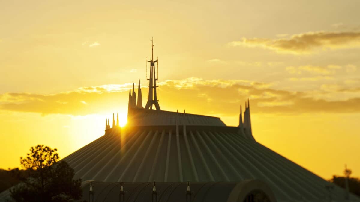 Space mountain throughout the years