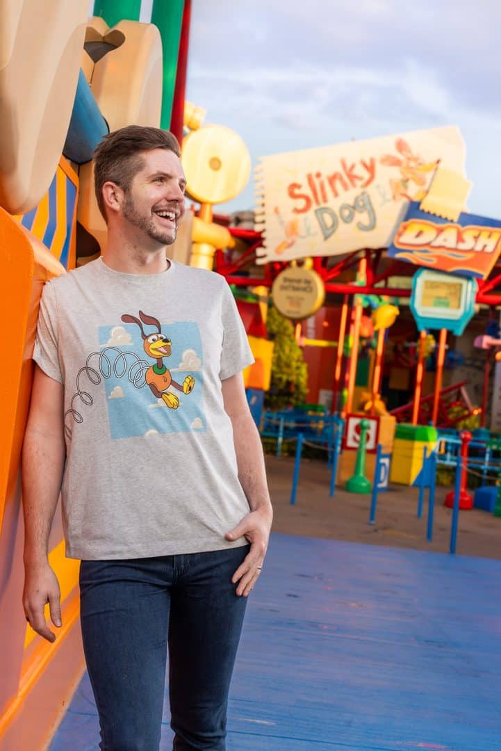 | The Main Street Mouse Toy Story Slinky Dog Tee