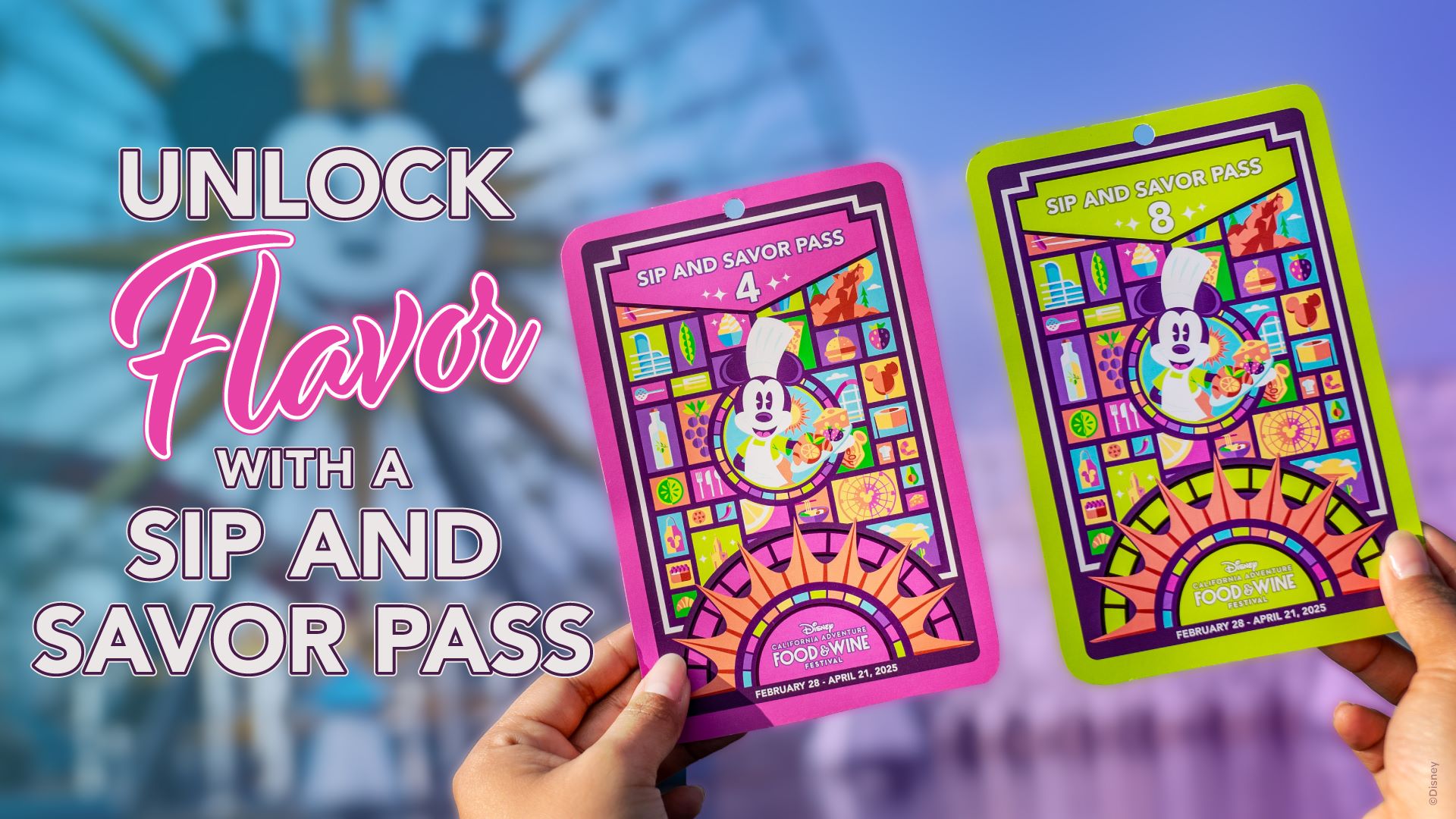 DLR Sip and Savor Pass