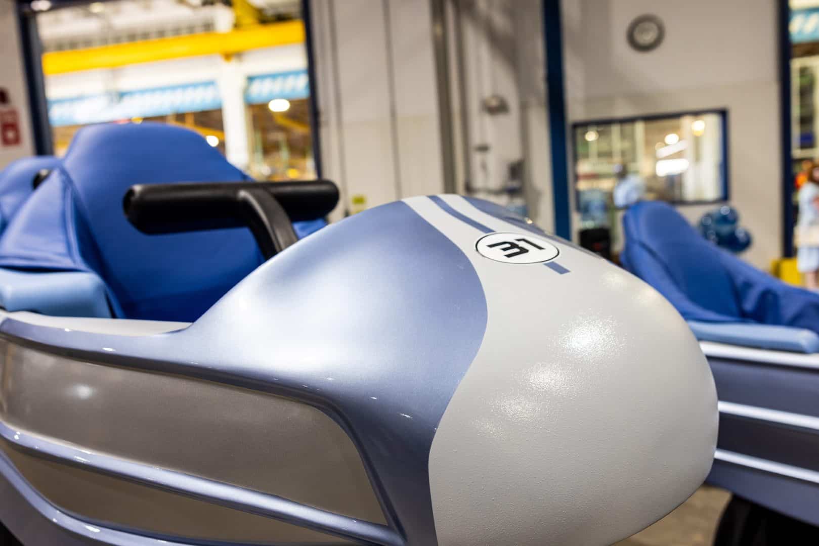 | The Main Street Mouse Behind the scenes at Disney World, Space Mountain vehicles are serviced at Central Shops