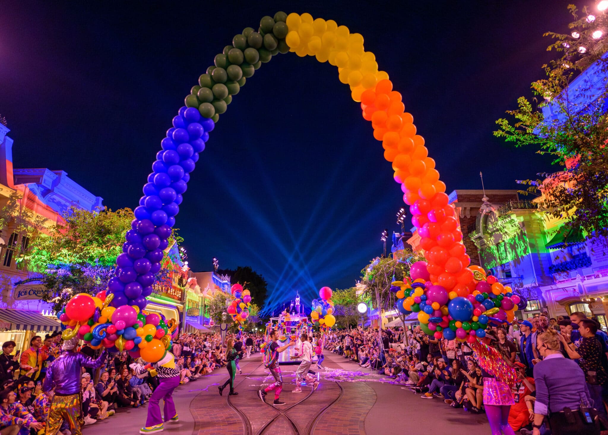 Disneyland After Dark Pride Nite Welcome Pride Cavalcade | The Main Street Mouse Disneyland Pride Night