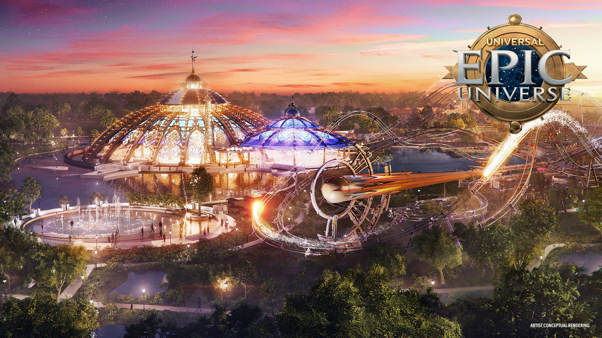 Epic Universe Concept Art | The Main Street Mouse Epic Universe Concept Art