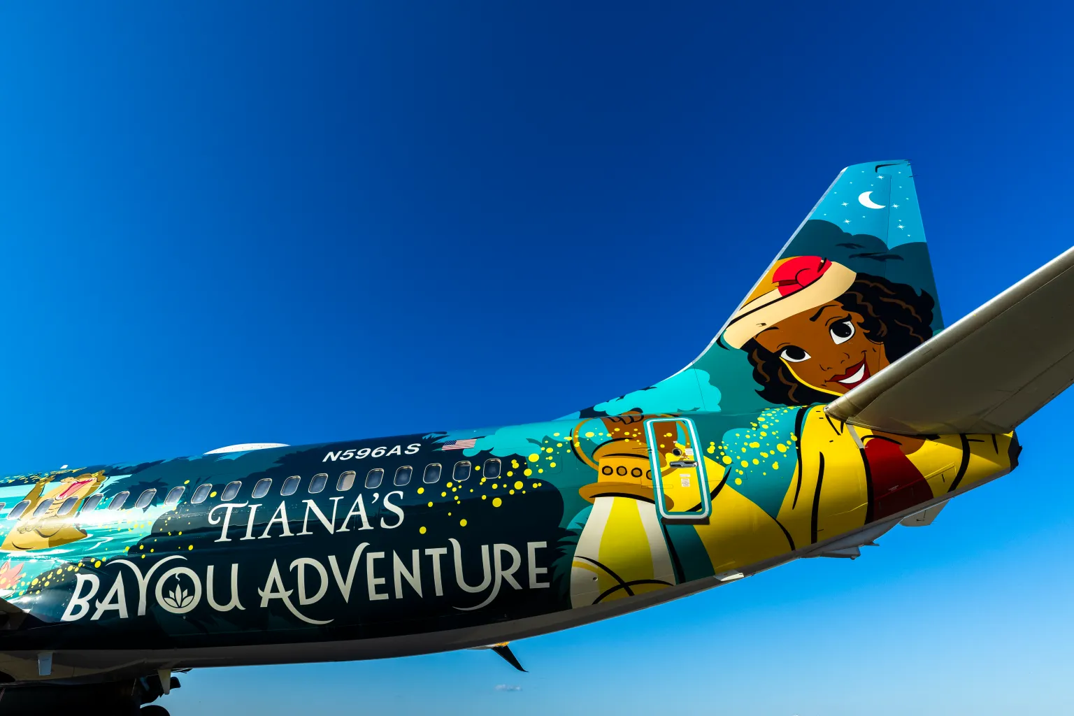 Tiana Alaska Air | The Main Street Mouse Tiana Alaska Air