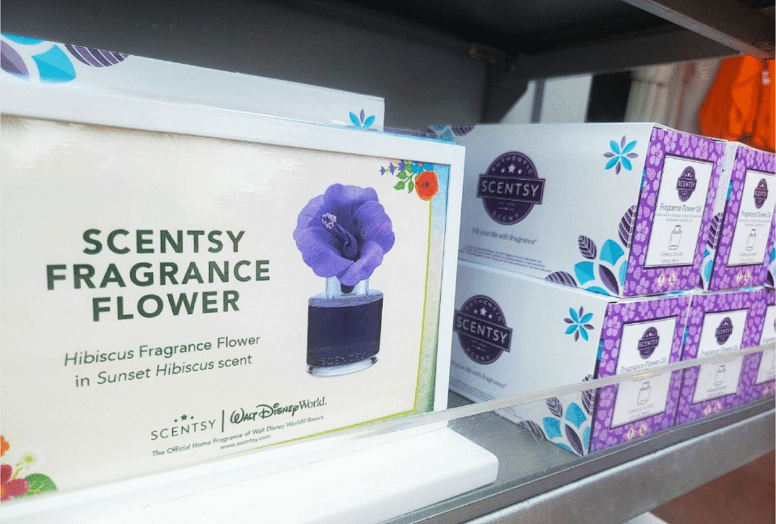 Scentsy Hibiscus Fragrance Flower at EPCOT Flower & Garden Festival