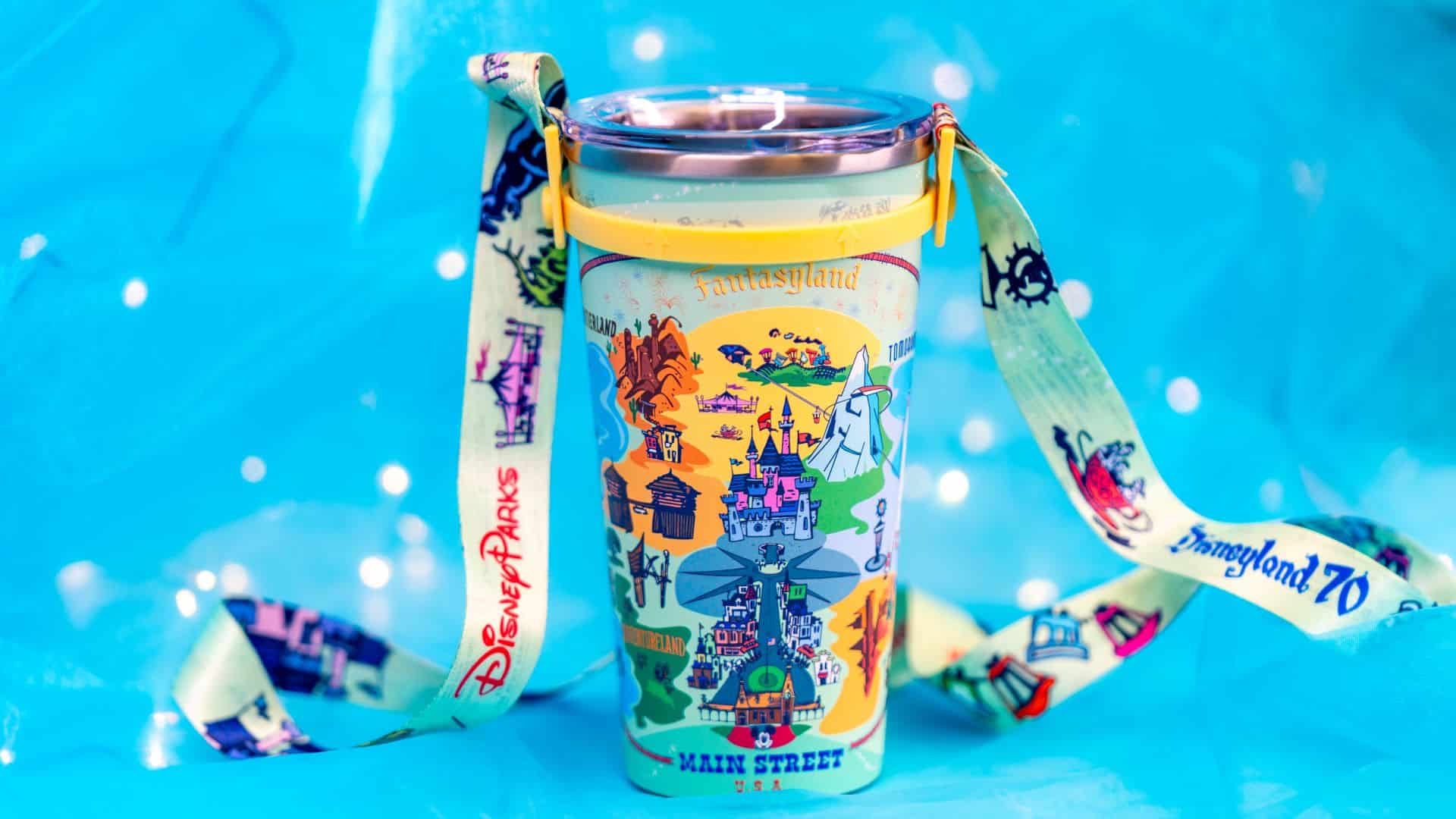 Disneyland 70th Celebration Stainless Steel Tumbler