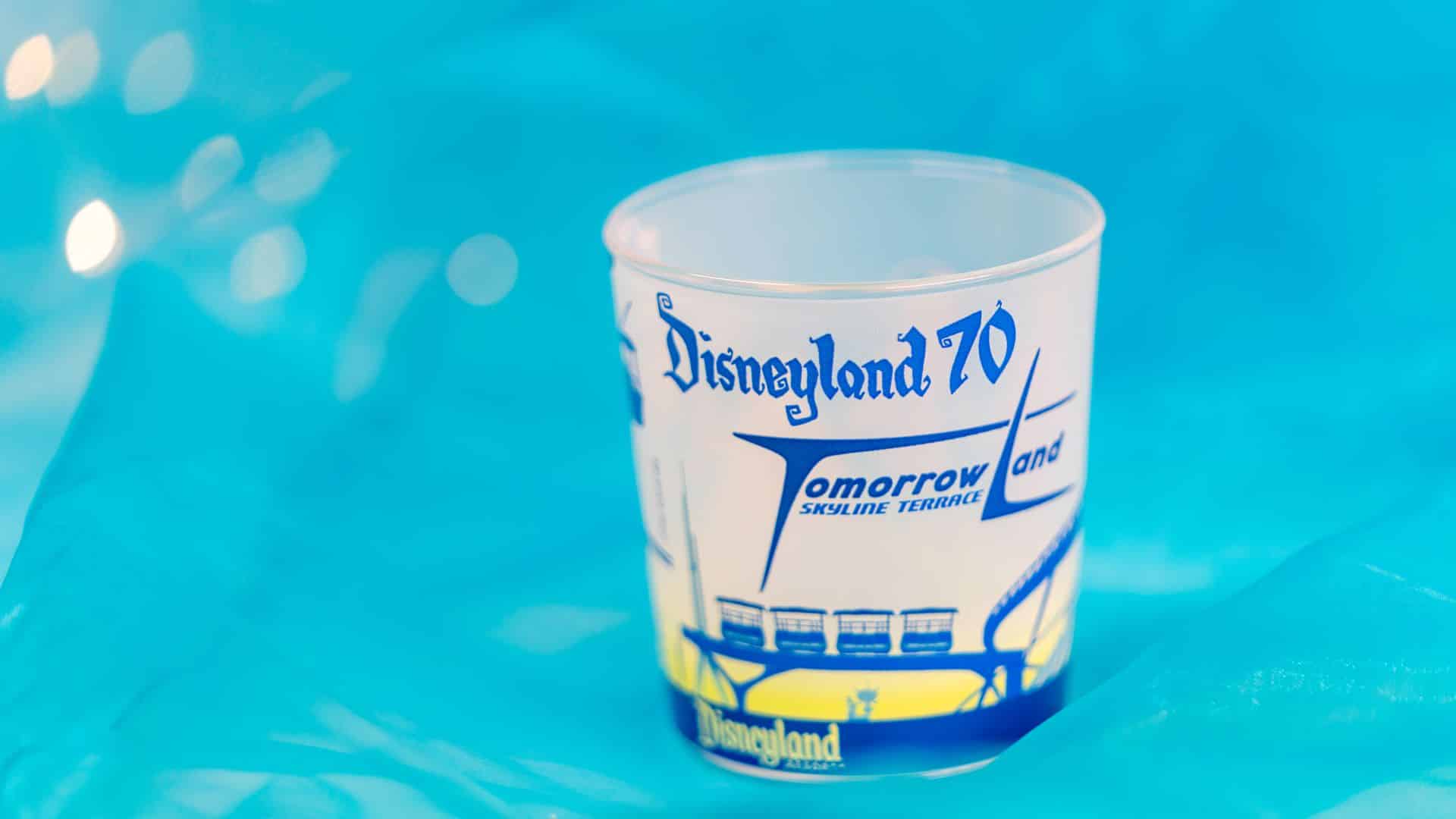 Disneyland 70th Celebration Tomorrowland Skyline Terrace Cup