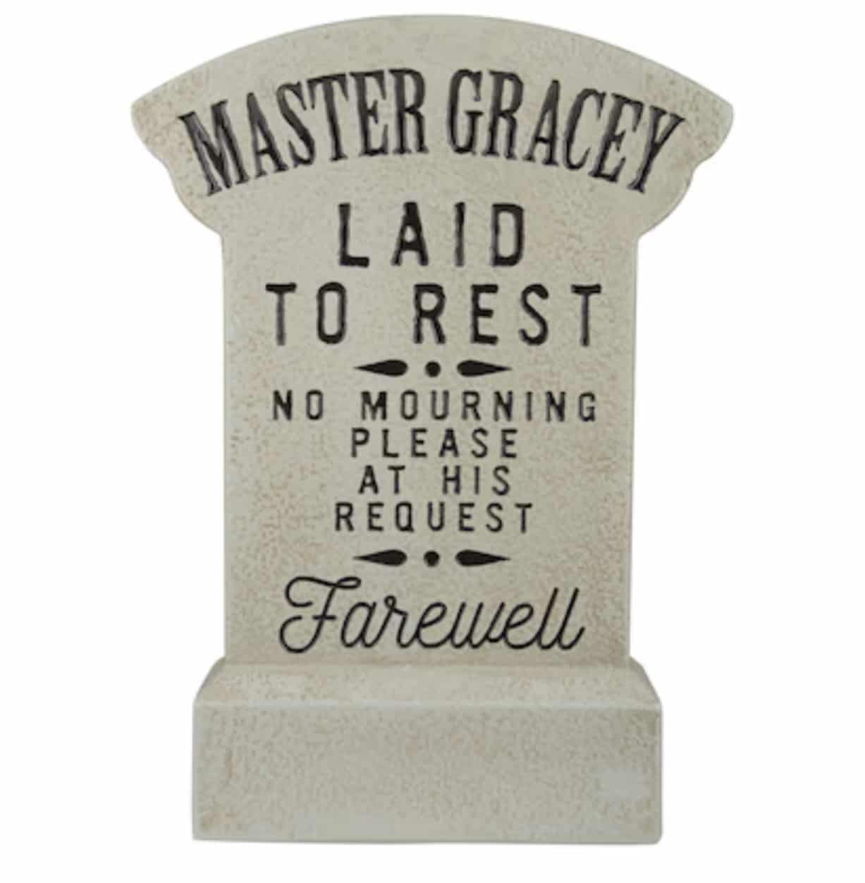 Master Gracey decor